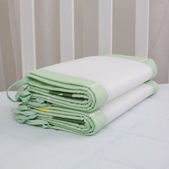 2Pcs/Set Breathable Summer Baby Bedding Bumper