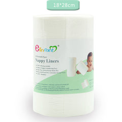 Bamboo flushable baby diaper