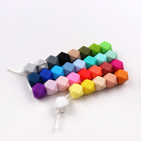 10Pc Beads Silicone Teething