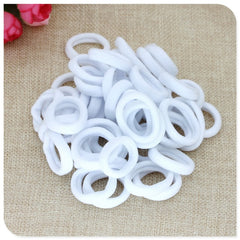 40 Pc Girl elastic hair bands Black White Hair accessories 2019